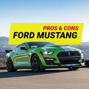 Green 2021 Ford Mustang Shelby GT500 Driving