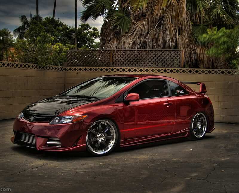 red 8th gencivic