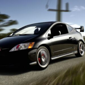 older Honda Civic Si