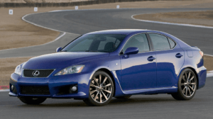 Lexus IS-F Blue