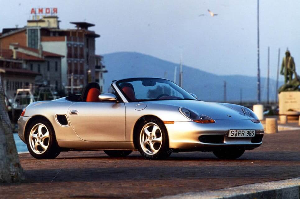 1997 Porsche Boxster Silver