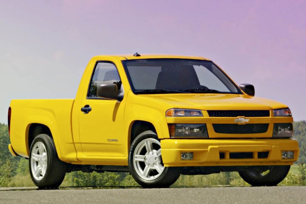 2007 Chevrolet Colorado Yellow