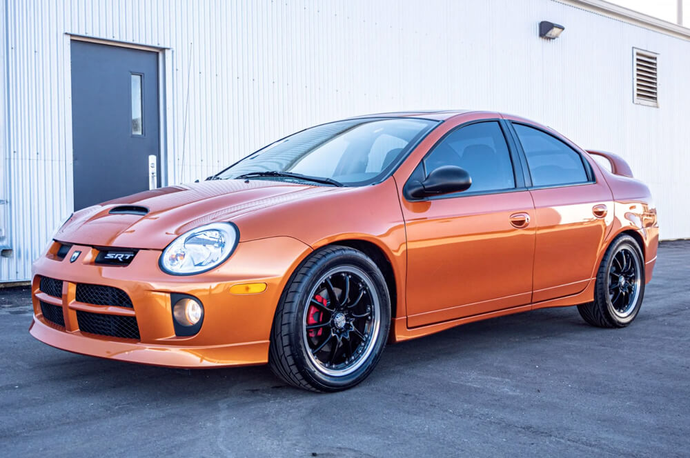 Orange Dodge Neon Srt-4