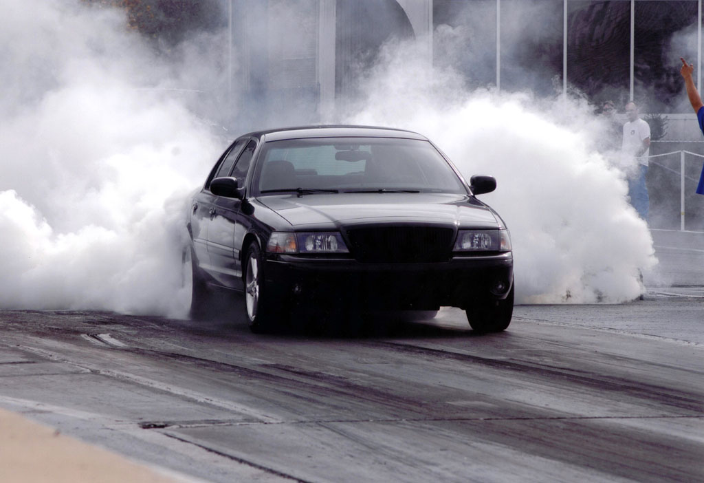 Mercury Marauder Burnout