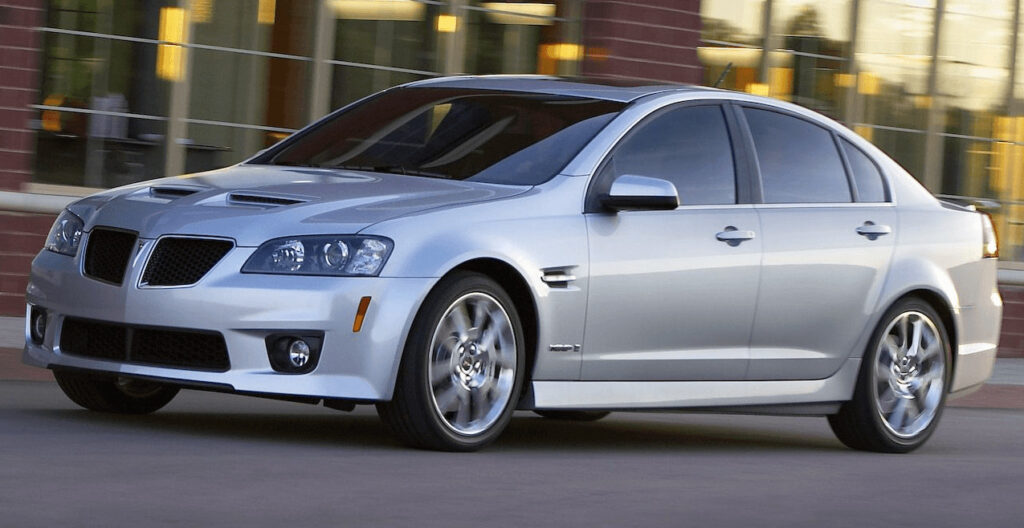 Pontiac G8 GXP Sliver