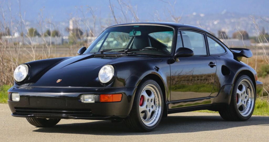 Porsche 911 Turbo S Black