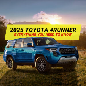 2025 Toyota 4Runner Digital Reveal
