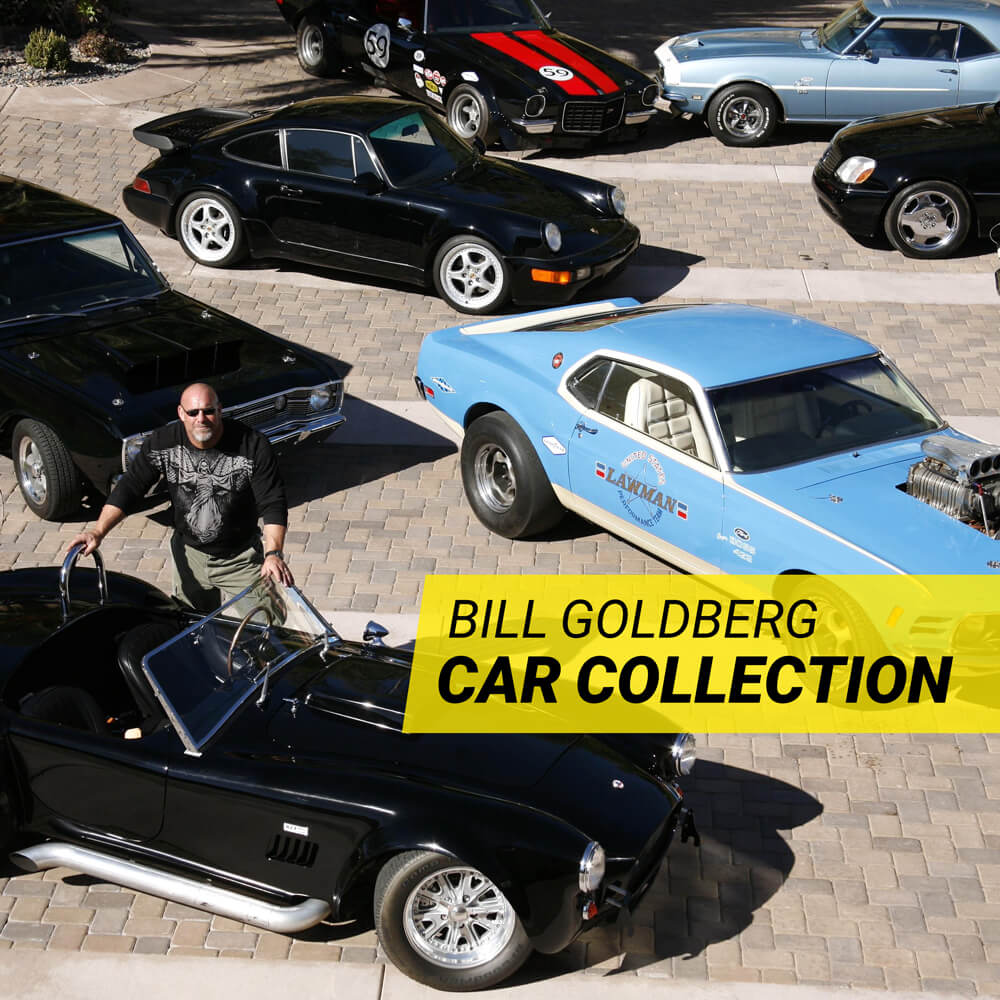 Bill Goldberg many car collection