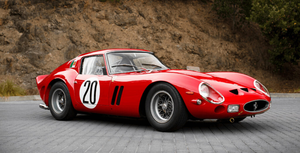 Red Ferrari 250 GTO