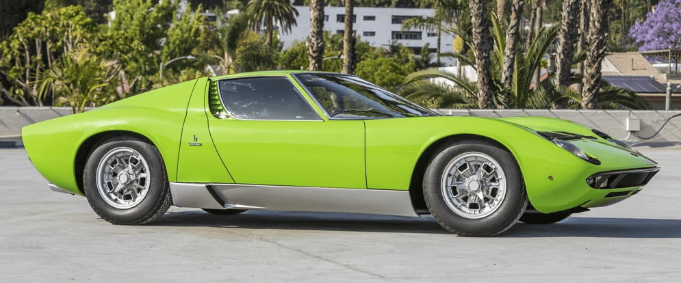 Lamborghini Miura green