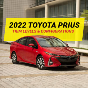 2022 Toyota Prius Trim levels comparison