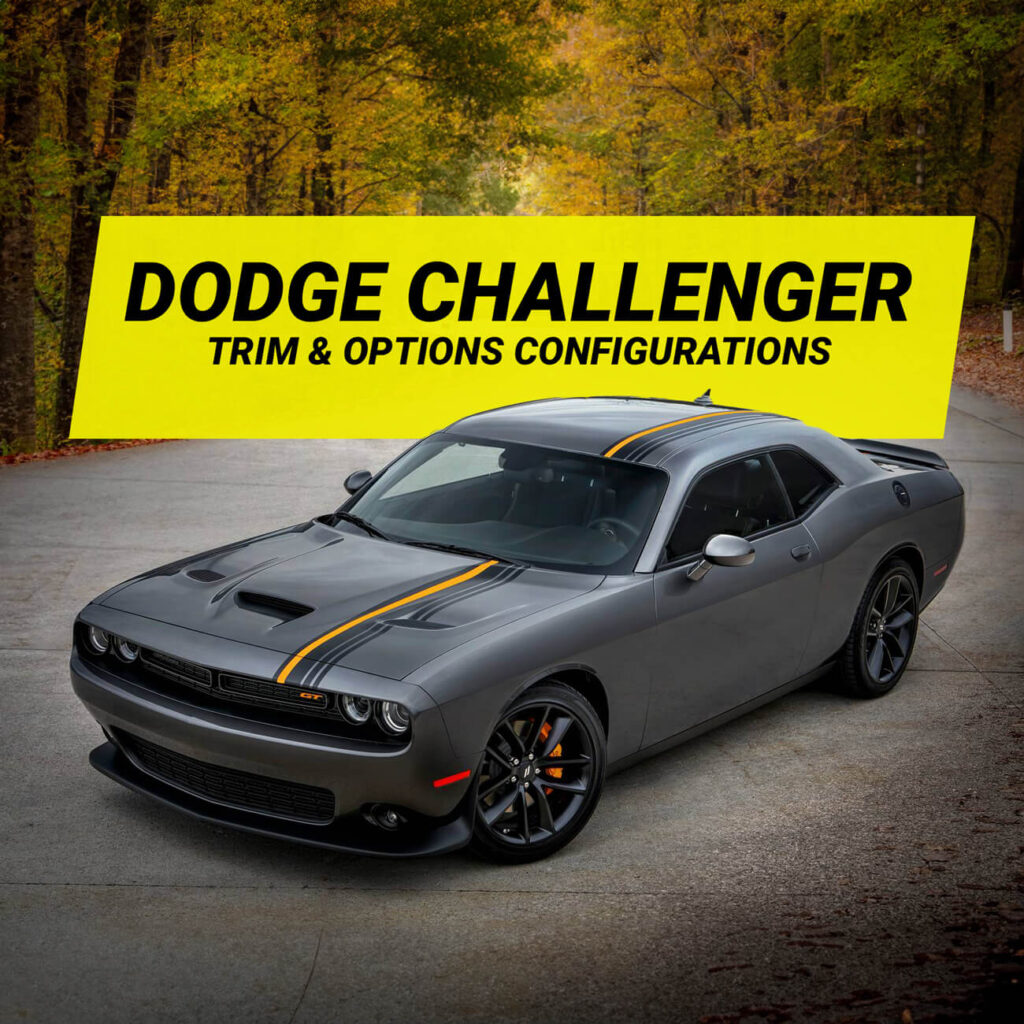 2023 Dodge Challenger With the GT AWD Config Options