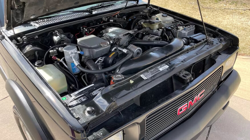 Engine Bay of the GMC Syclone