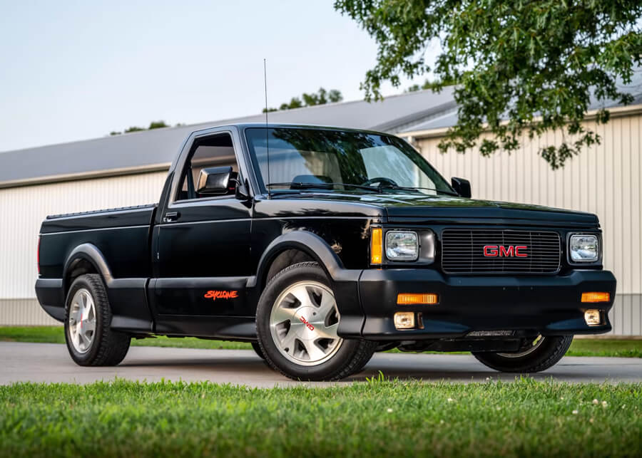 Syclone sitting on the driveway