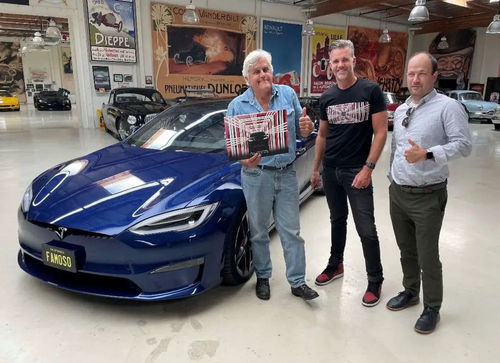 Jay Leno's 2015 Tesla Model S P90D