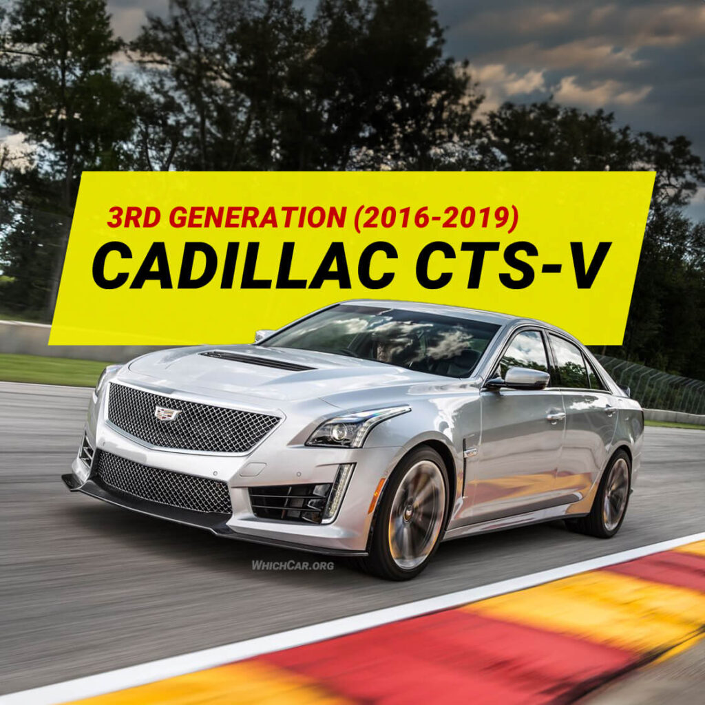 2016 Cadillac CTS-V (V3) Driving Down The Road