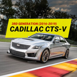 2016 Cadillac CTS-V (V3) Driving Down The Road