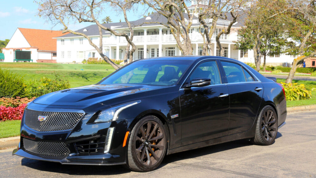 2017 Cadillac CTS-V Parked