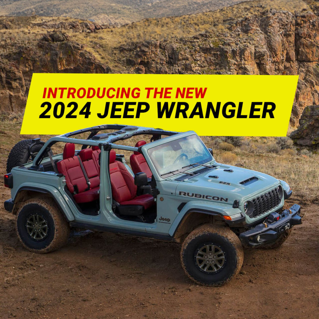 2024 Jeep Wrangler Rubicon in Mountains