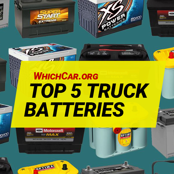 TOP 5 TRUCK BATTERIES