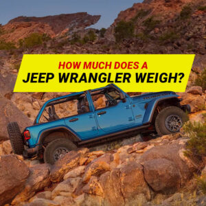 Wrangler Rubicon 392 riding up rocks