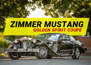 Zimmer Mustang GT Golden Coupe Front View