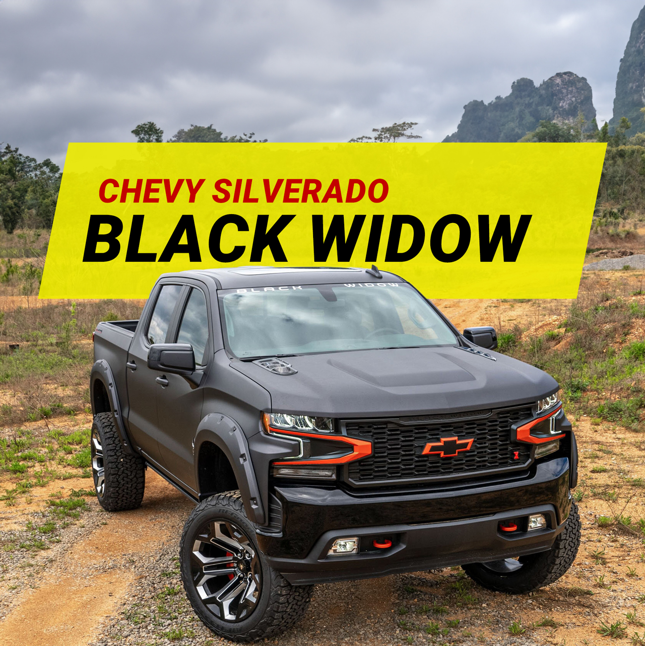 Black Widow Chevrolet Silverado 1500 Special Edition WhichCar black-widow-chevrolet-silverado-1500-special-edition-whichcar