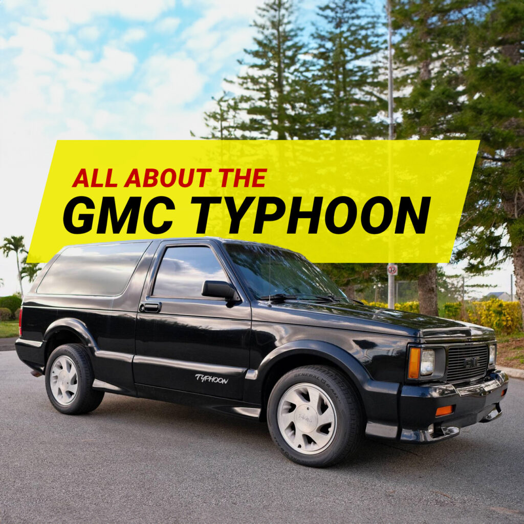 1991 - 1993 GMC Typhoon in the parking lot