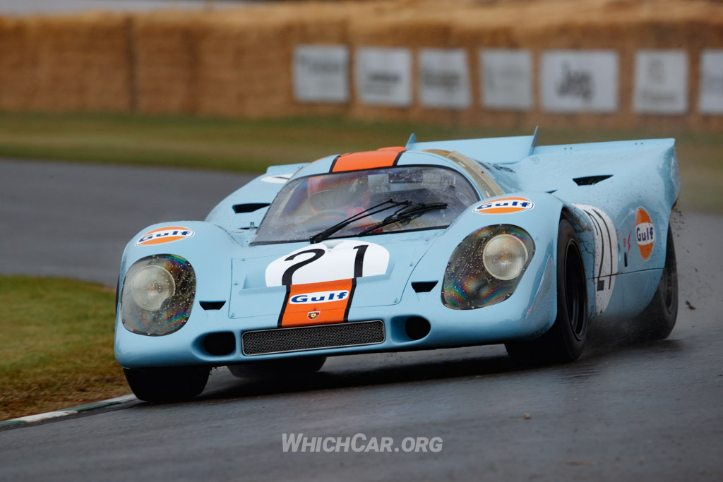 Porsche 917 K on the track