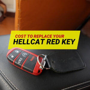 Red Key Fob - 2015 Dodge SRT Hellcat