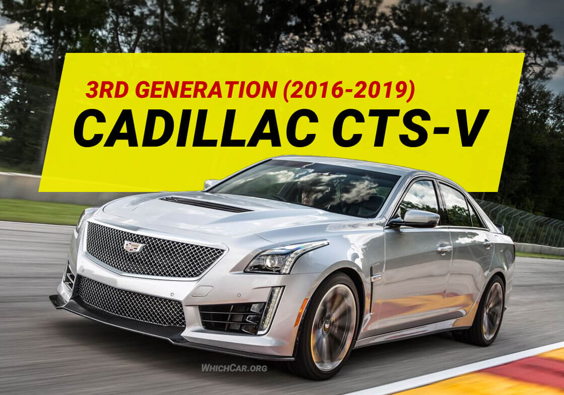2016 Cadillac CTS-V (V3) Driving Down The Road