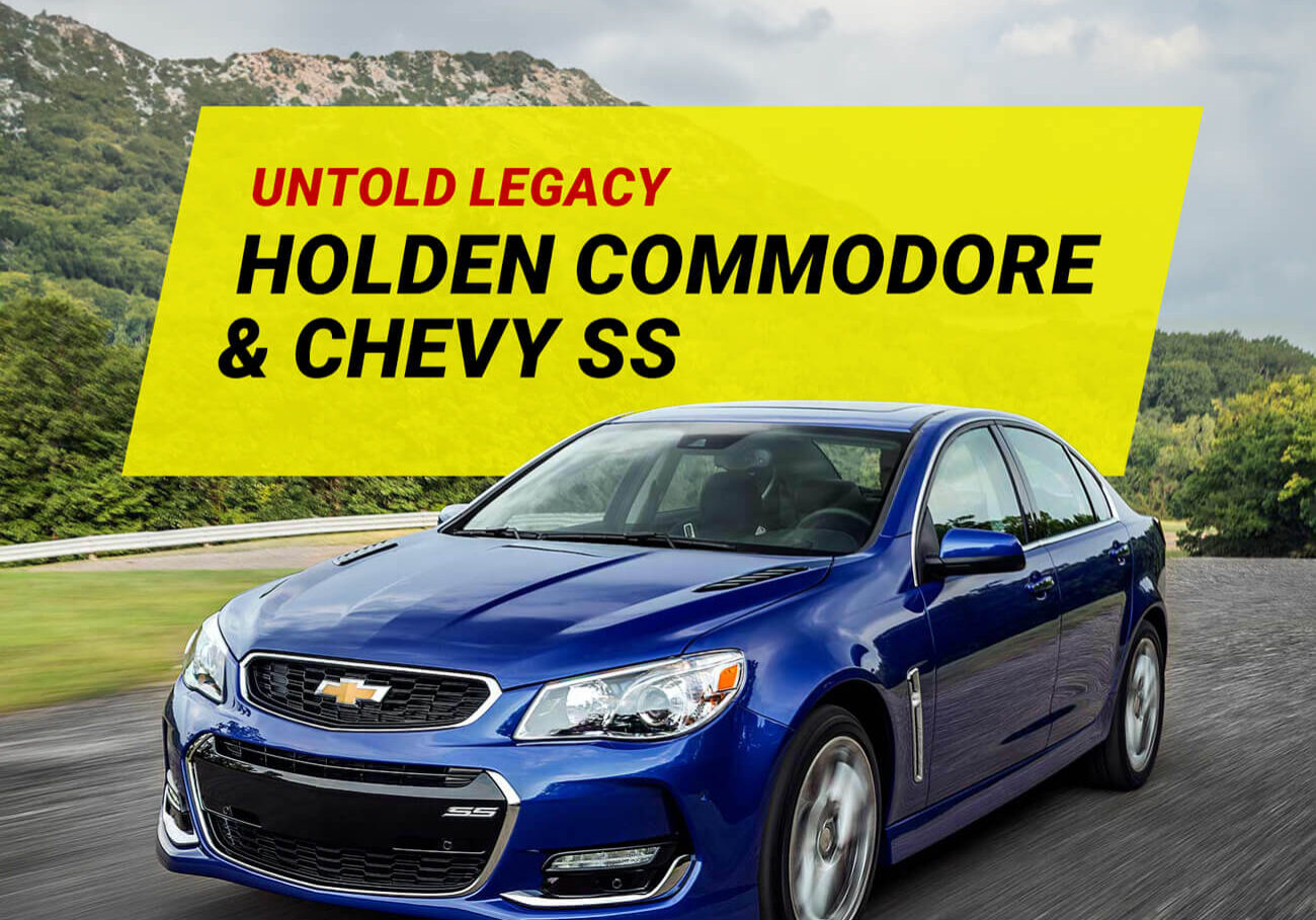 Holden Commodore and Chevy SS Legacy