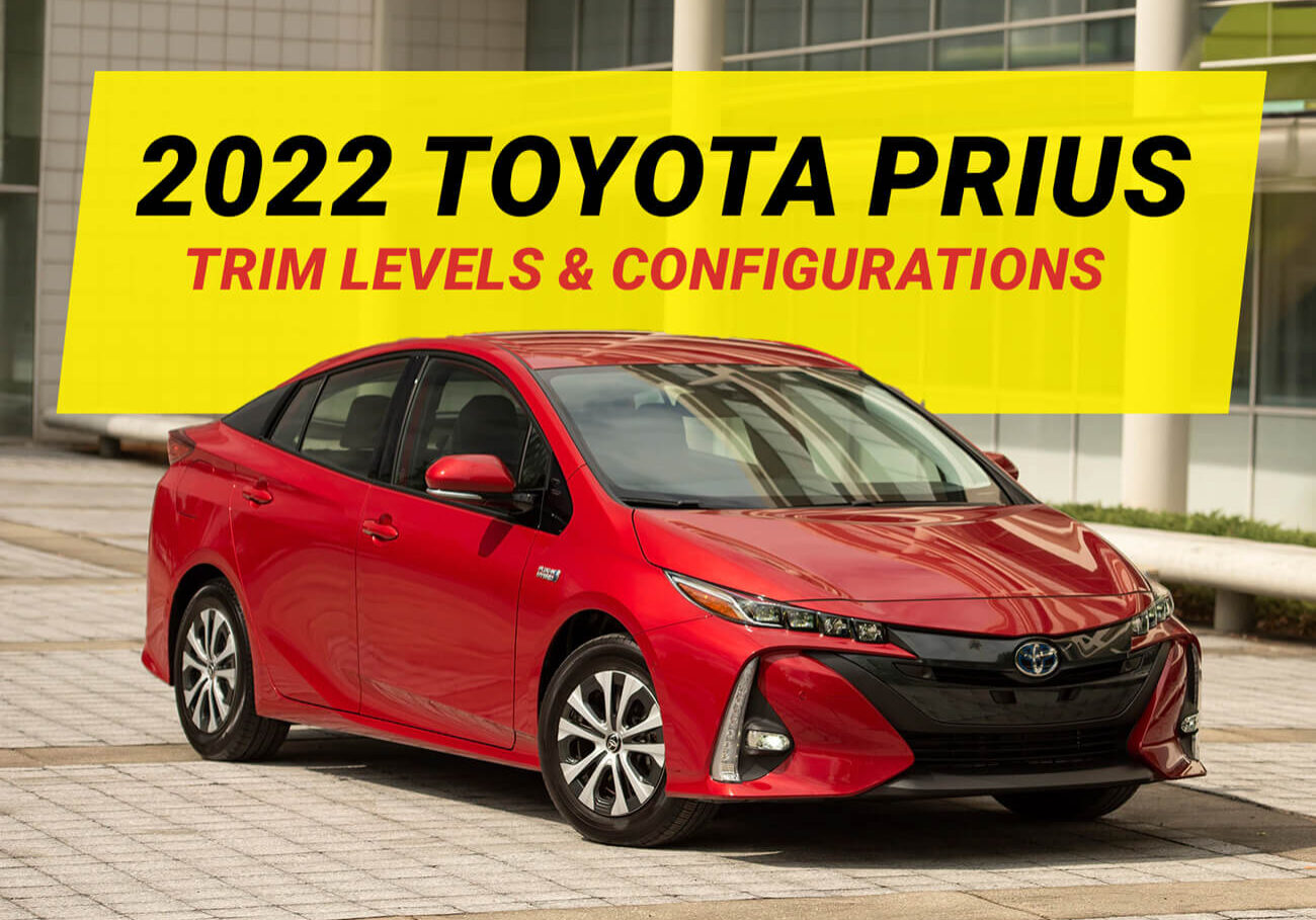 2022 Toyota Prius Trim levels comparison