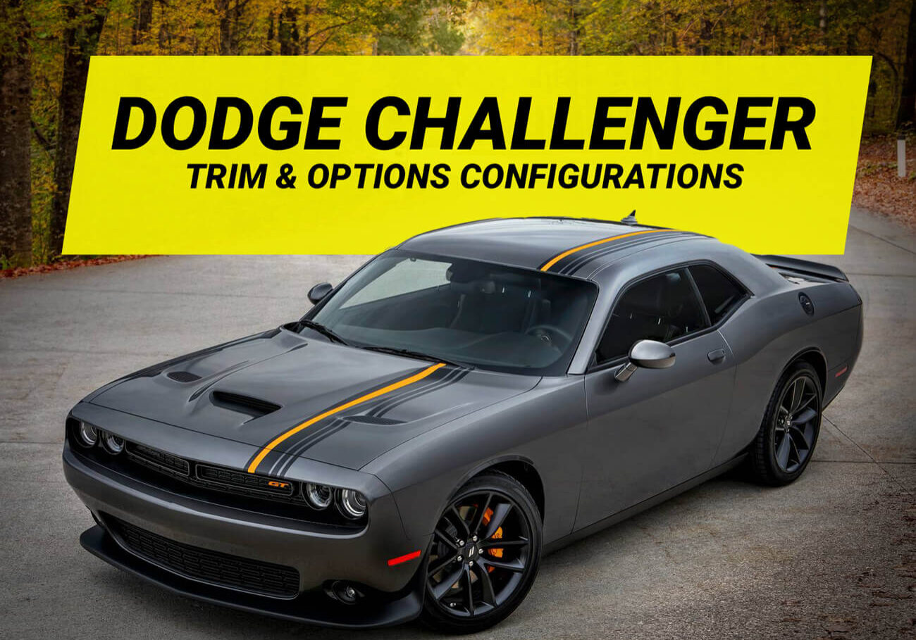 2023 Dodge Challenger With the GT AWD Config Options