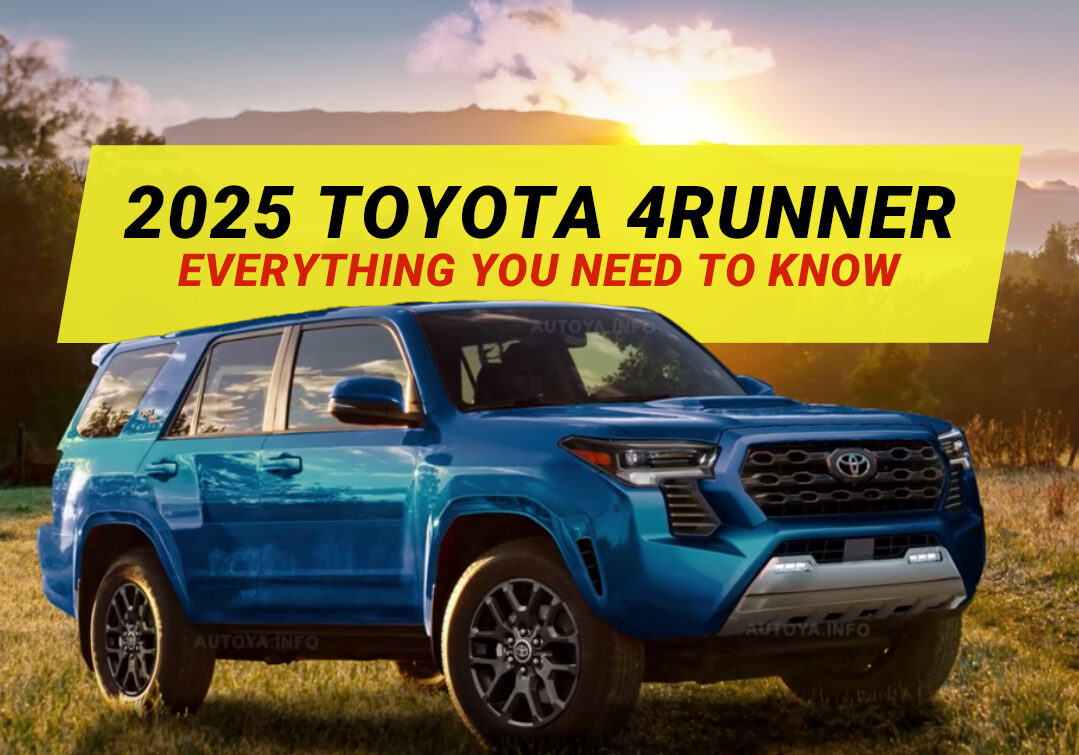 2025 Toyota 4Runner Digital Reveal