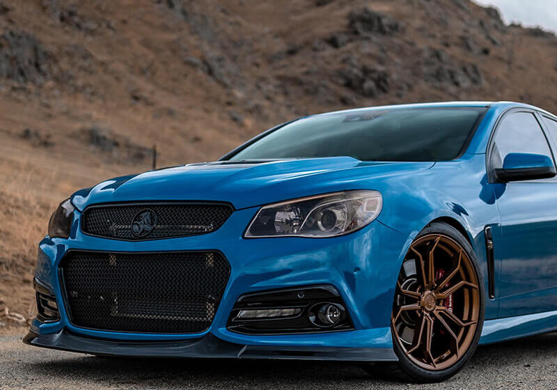 Chevy SS blue