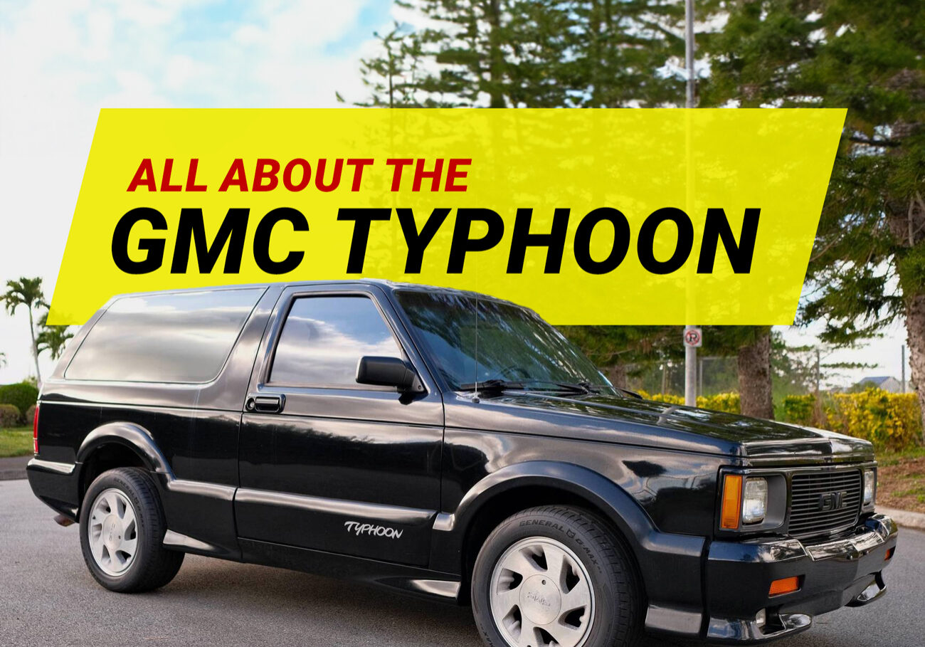 1991 - 1993 GMC Typhoon in the parking lot