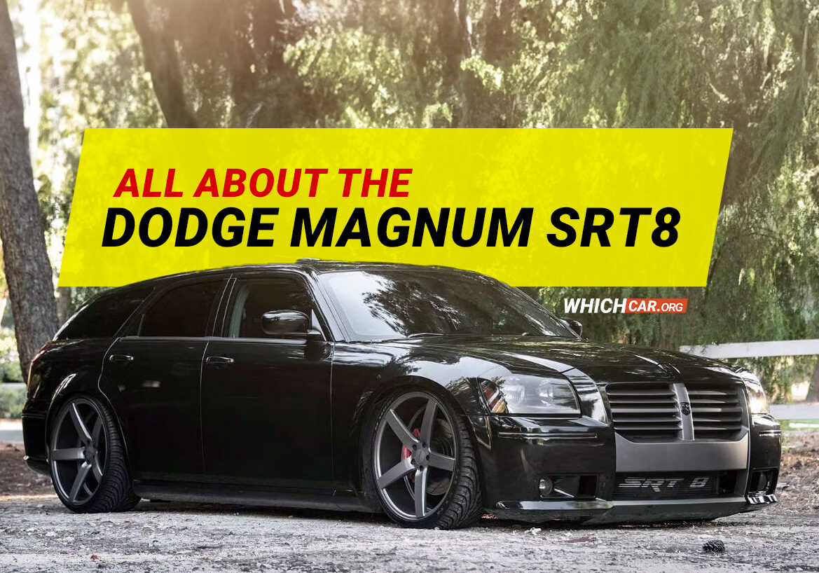 Black Dodge Magnum SRT8